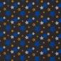 Preview: Baumwolljersey Sterne Senf/Blau/Weiß auf Anthrazit von Cherry Picking by Swafing